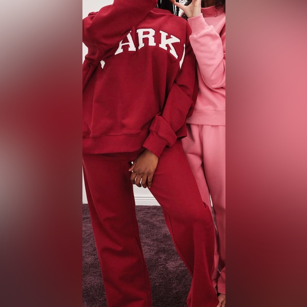 Parke Valentine’s Day Mockneck + Sweats (Burgundy)
